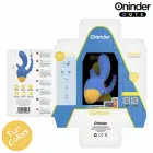 ONINDER CUTE Love 3 Some Triple Vibrator – 13 cm (5.1″) – Blue — Photo 6