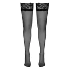 Cottelli Collection чулки до бедра – чёрные – 7 — Фото 4