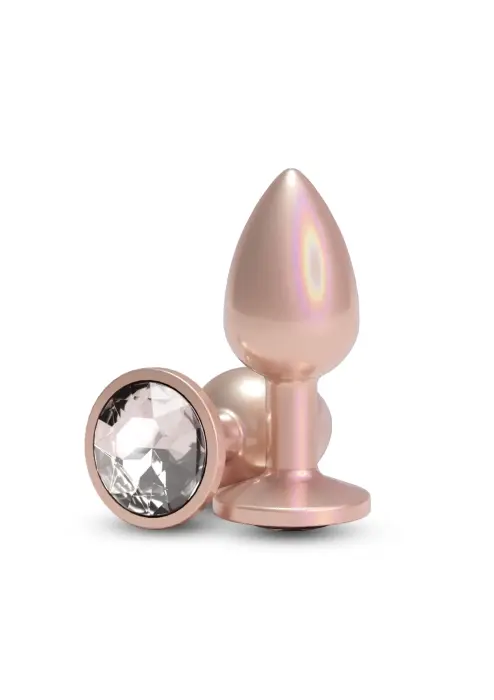 Iridescent Rose Gold 3 daļu anālās apmācības komplekts – S – Rozā