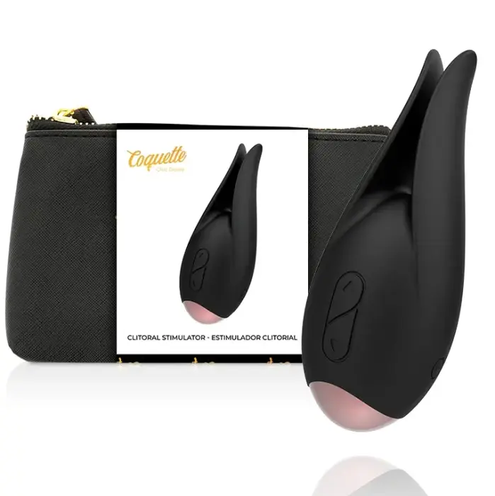 Coquette Chic Desire Black/Gold Flower vibraator – must