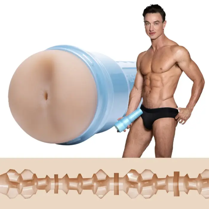 Fleshjack Cade Maddox Alpha Intimate Sleeve – 24.8 cm (9.75″) – Blue