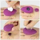 O-Sensual Remote Rider vibrators – 18 cm (7″) – violets — Foto 13