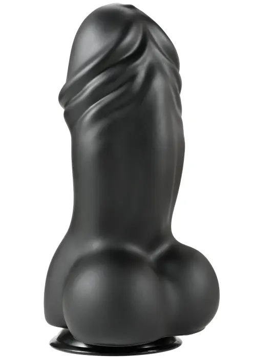 Fat Boys dildo – 22 cm (8.7″) – Melns Foto 6