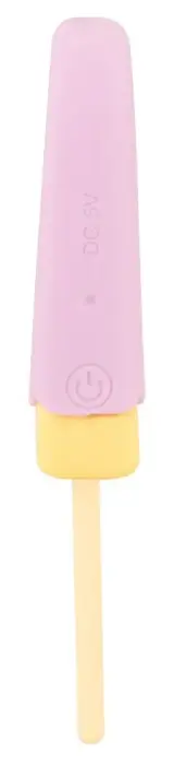 Vibrējošs Popsicle – 13.5 cm (5.3″) – rozā Foto 5