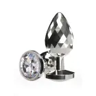 Disco Diamond Plug – M – Silver — Nuotrauka 1