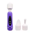 BAILE Magical Massager – Комбинированный вибратор 1+3 – розовый — Фото 6