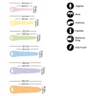 Six-Piece Training Dildo Set 2.0 – Multicolored — Photo 5