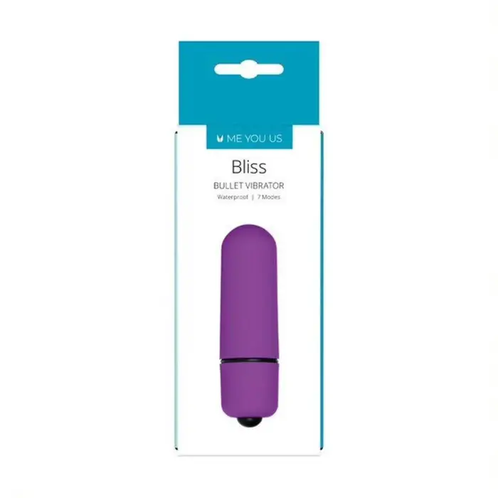 Me You Us Bliss mini lodes vibrators ar 7 režīmiem – violets Foto 2