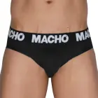 MACHO MCH007 Classic Men's Briefs – Black – L — Photo 2