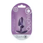 Ouch! Gluds anālais spraudnis – 7.9 cm – Violets — Foto 1