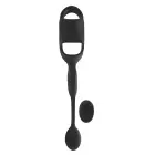 REBEL Cock Ring with RC Butt Plug – Black — Photo 3