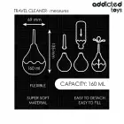 Addicted Toys дорожный душ-груша M – 160 ml — Фото 5