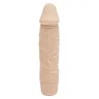 Klasikinis Slim vibruojantis dildo – 15 cm (6″) – kūno spalva — Nuotrauka 4