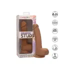 Dual Density Realistic Dildo with Suction Cup – 16 cm (6.25″) – Brown — Photo 4