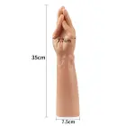 LoveToy – lielmēra reālistisks dūres dildo – 34,3 cm — Foto 4