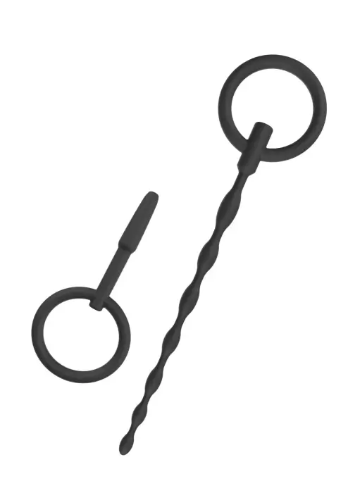 Extreme by Hidden Desire Penis Plug Set – 2 pcs – Black