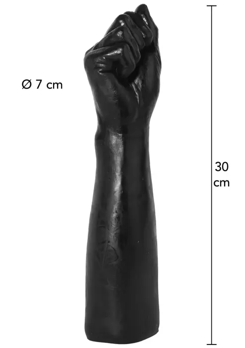 Extreme by Hidden Desire Fist dildo – XXL – Juodas