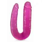 B Yours Double Headed Flexible Dildo – roosa – kehaohutu PVC – 45,7 cm — Foto 2