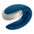 Satisfyer Double Love Couples Vibrator – Blue — Photo 5