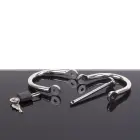 D-Handcuffs - Stainless Steel — Photo 2