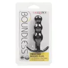 Boundless vibruojantis analinis kištukas su karoliukais – Juodas — Nuotrauka 3