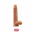 HoneyPlayBox Paxton pöörlev ja vibreeriv dildo – 21.9 cm (8.6″) – nahavärv — Foto 7