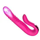 Luksuslik pöörlev tõukav vibraator – 18 cm (7″) – punane — Foto 9