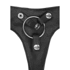 RealRock Elastic Harness – универсальные регулируемые трусики для страпона – чёрные — Фото 7