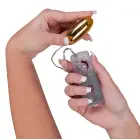 Golden Star lodes vibrators – 6 cm (2.5″) – zelta — Foto 4