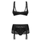 Obsessive Hebe Lingerie Set – Black – L/XL — Photo 5