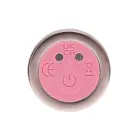 Stikla bumbas formas vibrators – rozā — Foto 3