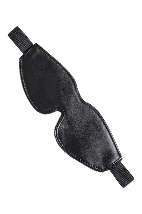 Anonymo mask, PU leather, black, 26.5 cm Foto 4