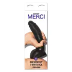 The Perfect P-Spot dildo – 24 cm (9.5″) – Melns — Foto 1