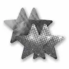 Nippies Solid Nightfever Star – nipple covers – assorted colours and patterns — Photo 1