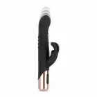 Rosy Gold truša vibrators ar kustību – 13 cm (5″) – melns — Foto 1