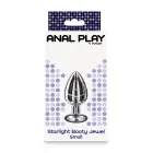 Starlight Драгоценность для ягодиц анальная пробка – S – Silver — Фото 3