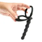 Strap-on dildo dubultajai penetrācijai – 13.5 cm (5.3″) Foto 3