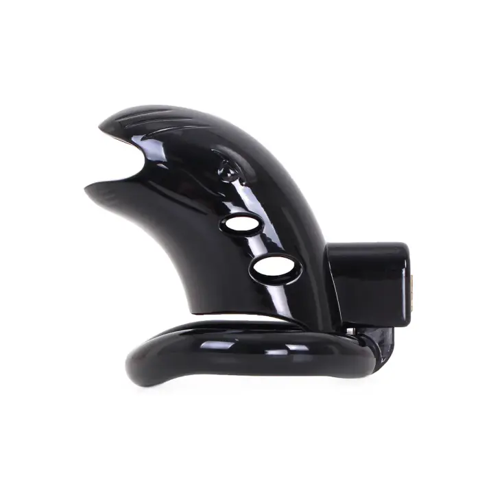 Plastic Chastity Cage – Black