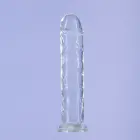 Addiction Crystal Addiction Vertical dildo – 20 cm (8″) – skaidrus — Nuotrauka 4