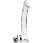 Ibiza Nebula Series Model 23 Glass Dildo – 21.5 cm (8.5″) – Clear — Photo 4