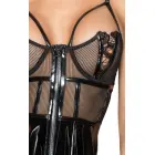 Noir Vinyl Dress – XL – Black — Photo 5