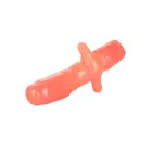 Vibrējošs anālais T – 8 cm (3.25″) – Rozā Foto 4