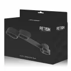 Fetish Submissive регулируемая распорная штанга с неопреновой подкладкой – чёрная — Фото 2