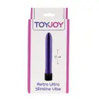 Retro Ultra Slimline vibratorius – violetinis — Nuotrauka 2