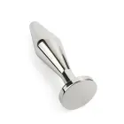 Mr. Steel Classic Smooth Butt Plug – L – Silver — Photo 5