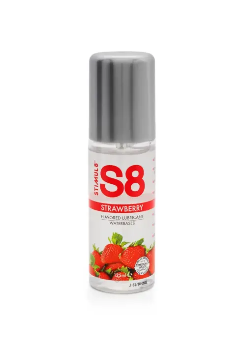 S8 Water-based Flavored Lubricant – Strawberry – 125 ml
