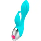 HAPPY LOKY Miki Rabbit tirkīza dubultā motora truša vibrators 19.5 cm (7.7″) — Foto 4