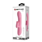 PRETTY LOVE CHRIS USB triušio vibratorius – 20.5 cm (8″) – violetinis — Nuotrauka 1