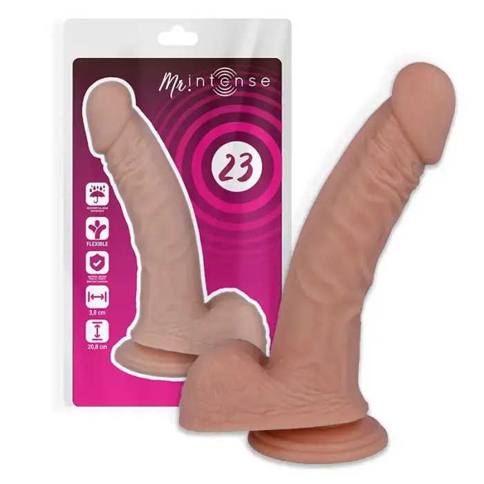 MR INTENSE Model 23 Anatomical System Dildo – 20.8 cm (8.2″) – Skin