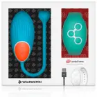 Wearwatch vibruojantis kiaušinėlis su WatchMe nuotolinio valdymo laikrodžiu – akvamarinas — Nuotrauka 5